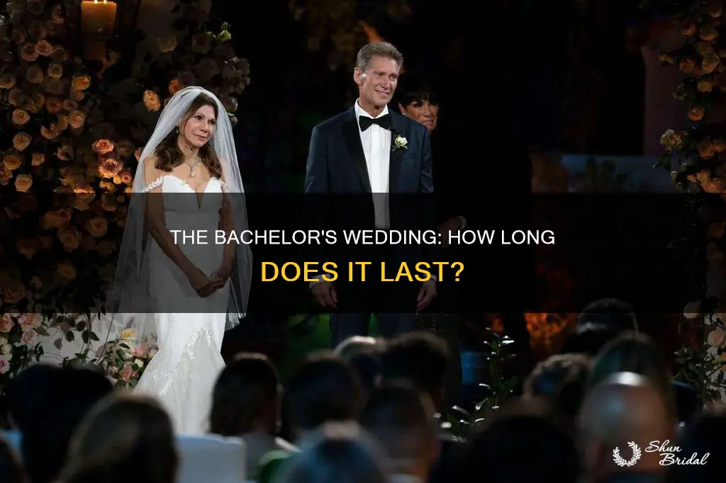 how long is bachelor wedding