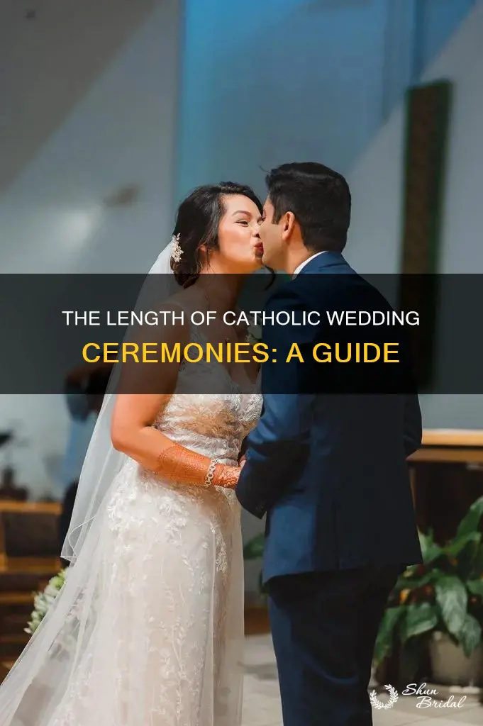 how long is catholic wedding