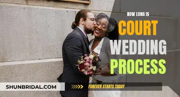 The Court Wedding Process: How Long Does It Take?