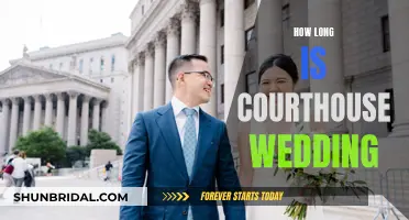 A Quick Courthouse Wedding: How Long Does It Take?
