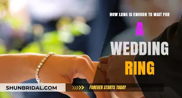The Wait for a Wedding Ring: How Long Is Too Long?