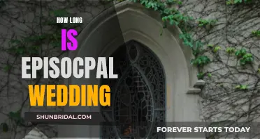 The Length of an Episcopal Wedding: A Guide to Planning