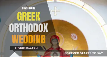 A Guide to Greek Orthodox Wedding Duration: Timeless Traditions