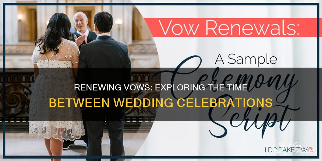 how long is it before people renew their wedding vows