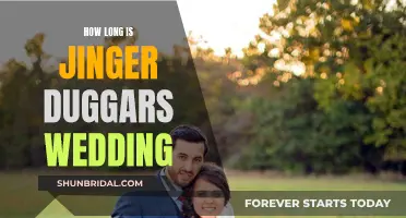 Jinger Duggar's Wedding: A Lengthy Celebration Unveiled