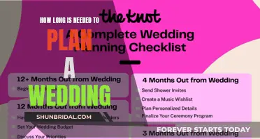Planning a Wedding: How Long Does It Take?