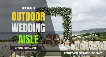 Planning a Wedding: The Perfect Outdoor Aisle Length
