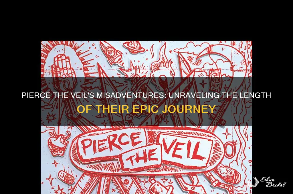 how long is pierce the veil misadventures