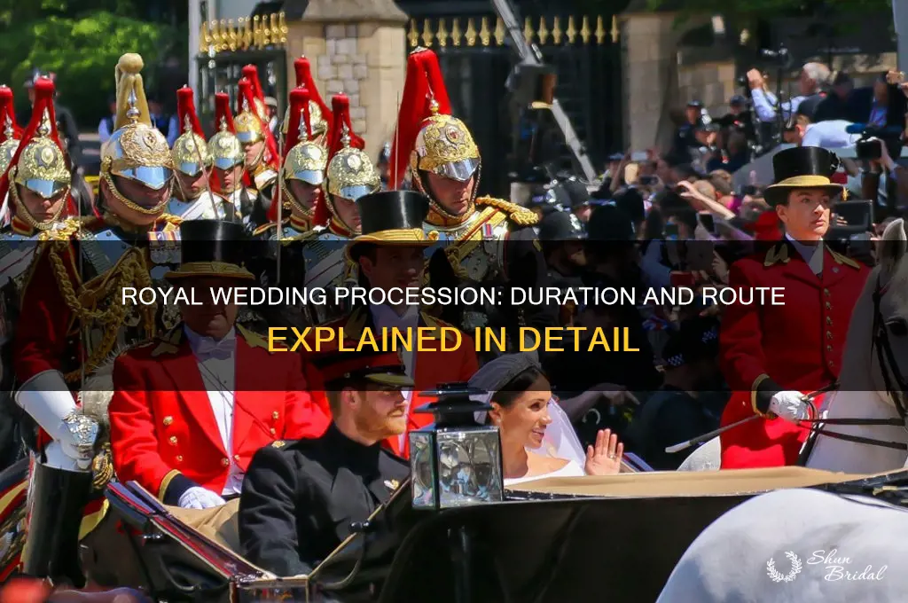 how long is royal wedding procession