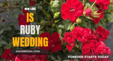 Ruby Wedding Celebrations: A Lifetime of Love and Commitment