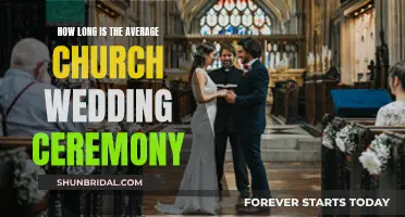 The Duration of Church Wedding Ceremonies: A Guide