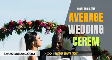 The Perfect Wedding Length: How Long Should It Be?