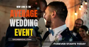 The Average Wedding Event: Duration Unveiled