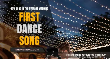 The First Dance: How Long Should It Be?