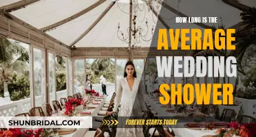 The Ideal Length of a Wedding Shower