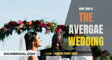 The Average Wedding Duration: How Long Do They Last?