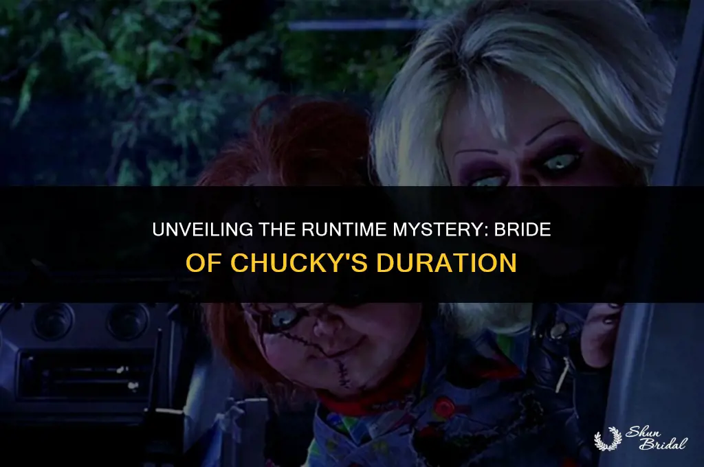 how long is the bride of chucky