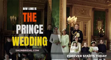 The Prince's Wedding Extravaganza: A Day-Long Affair