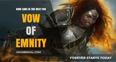 Vow of Enmity Rest Duration: Understanding the Break Length