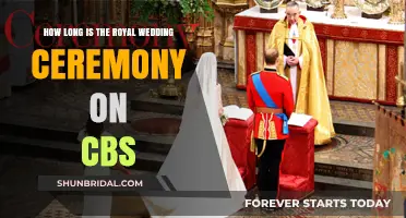 Royal Wedding Ceremony Duration: CBS Broadcast Time Revealed