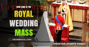 Royal Wedding Mass Duration: A Guide to the Ceremony's Length
