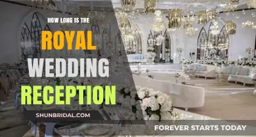 Royal Wedding Reception Duration: How Long Does the Celebration Last?