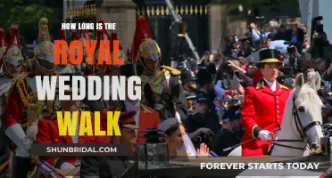 Royal Wedding Walk: Unveiling the Length of the Historic Procession