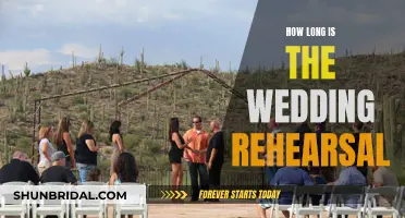 The Wedding Rehearsal: A Timely Affair