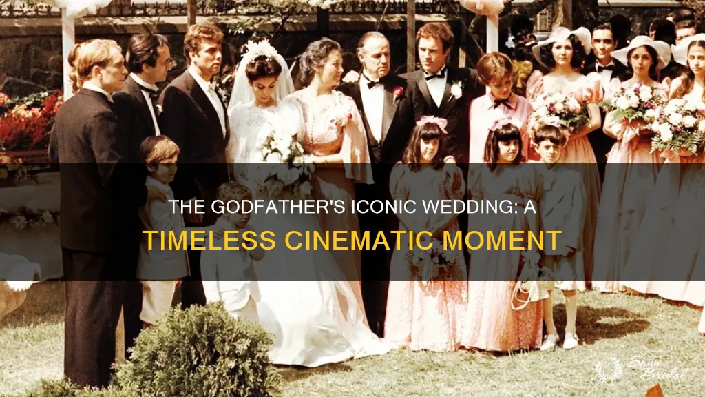 how long is the wedding scene in the godfather