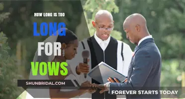 Perfect Wedding Vows: Finding the Ideal Length for Your Promises