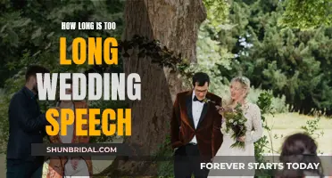 The Perfect Length: When a Wedding Speech is Too Long