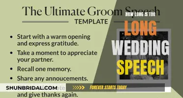 Wedding Speech: Keep It Short and Sweet