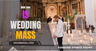 The Length of a Wedding Mass Ceremony