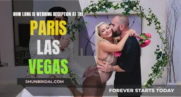 A Parisian Wedding Reception: How Long Does It Last?