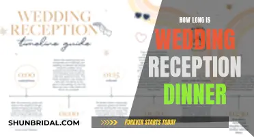 A Wedding Reception Dinner: How Long Should It Last?