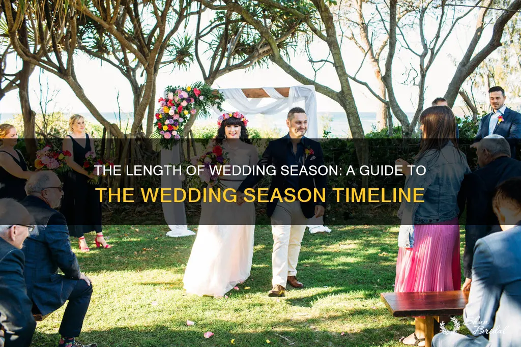 how long is wedding season