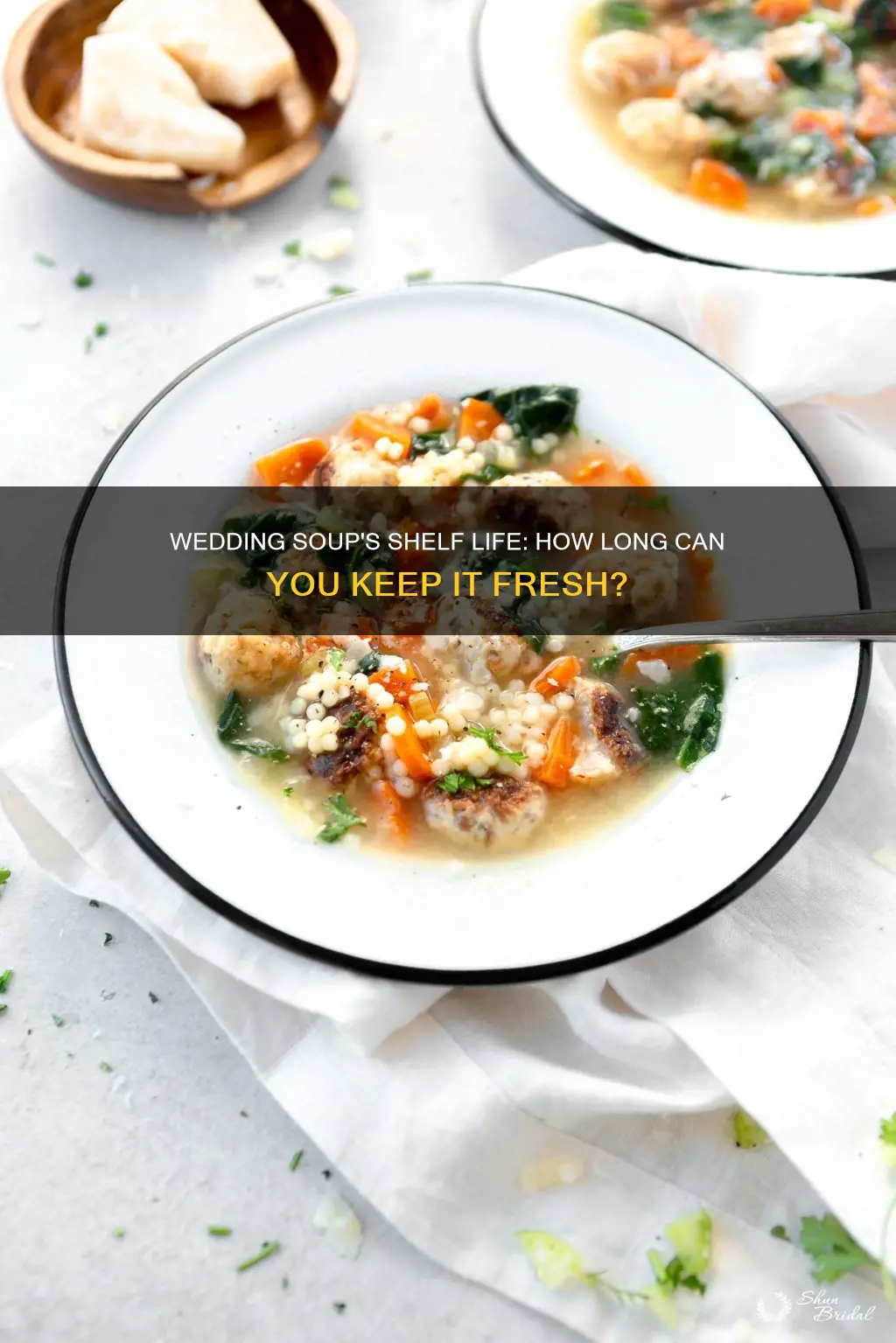 how long is wedding soup good for