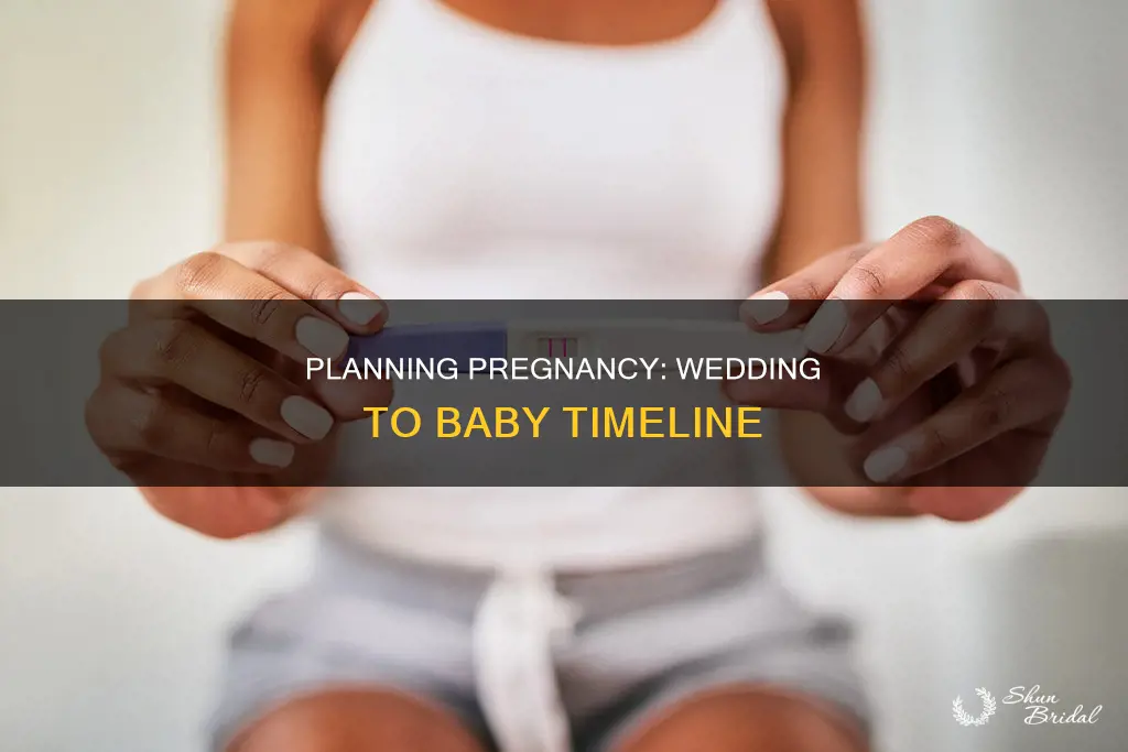 how long it takes to get pregnant after wedding