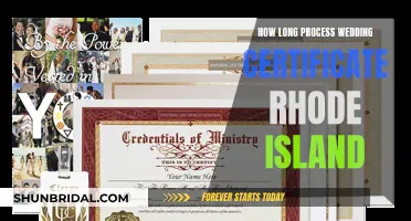 Obtaining a Rhode Island Wedding Certificate: A Quick Guide