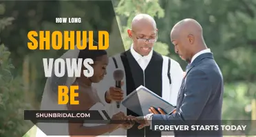 Crafting Perfect Wedding Vows: Ideal Length for Meaningful Promises