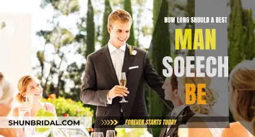 The Best Man's Speech: Keep It Brief