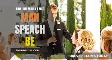 Best Man Speech: Optimal Timing for Maximum Impact