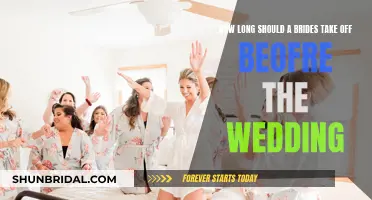 Brides-to-Be: How Much Time Off Before the Big Day?