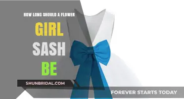 Perfect Flower Girl Sash Length: Tips for a Flawless Wedding Look