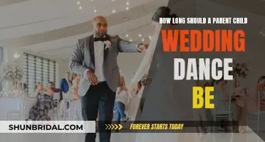 The Perfect Duration for a Memorable Parent-Child Wedding Dance