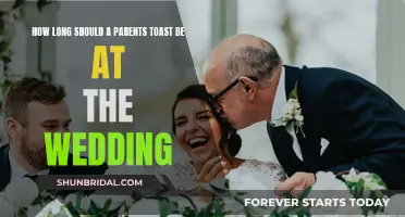 Parents' Wedding Toast: How Long is Too Long?