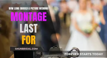 The Perfect Length for Your Wedding Montage: A Guide