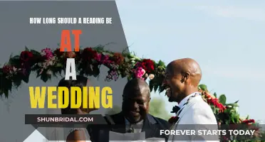 Wedding Readings: How Long Should They Be?