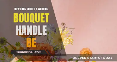 The Perfect Length: Wedding Bouquets and Handle Height