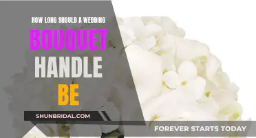 The Ideal Length for a Wedding Bouquet Handle